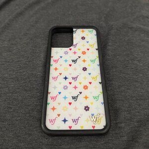 Wildflower iphone 12 mini monogram pattern phone case